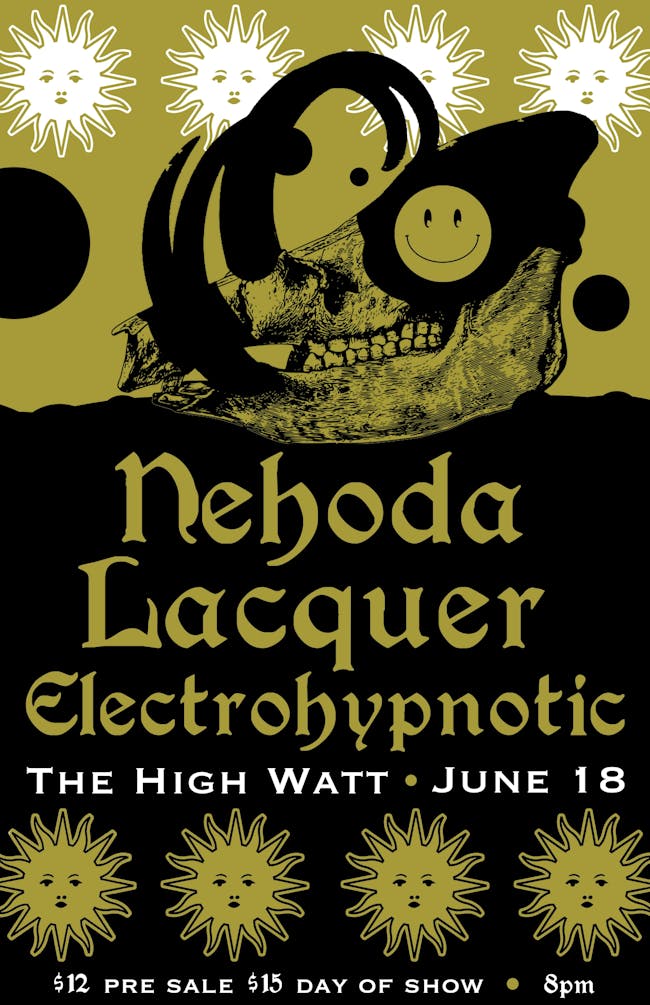 Nehoda w/ Lacquer & Electrohypnotic