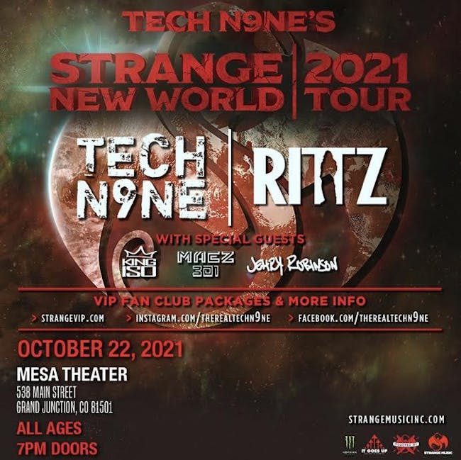 Tech N9ne Strange New World Tour