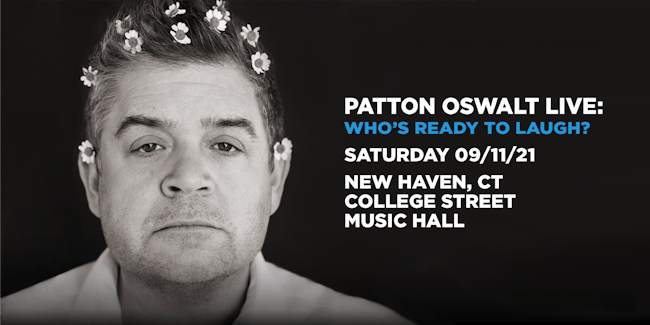 Patton Oswalt Live: Who's Ready To Laugh?