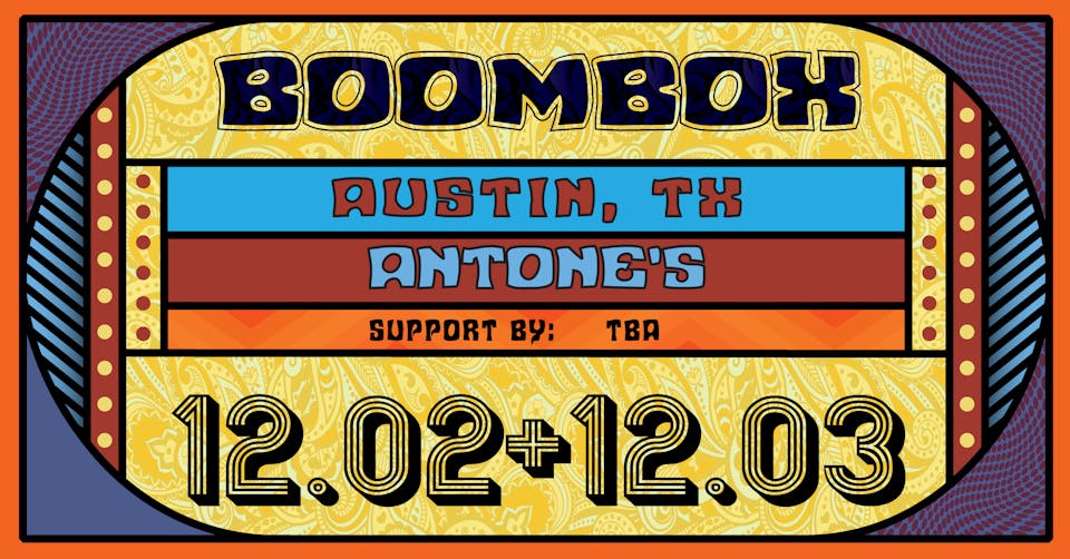 BoomBox w/ ETHNO (Jeff Franca of Thievery Corporation)