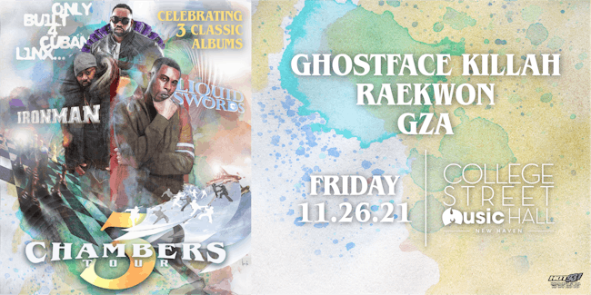 3 Chambers Tour: Raekwon x Ghostface Killah x GZA