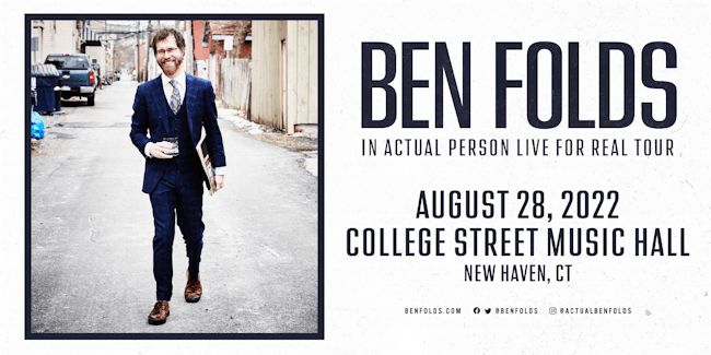 Ben Folds: Live For Real Tour