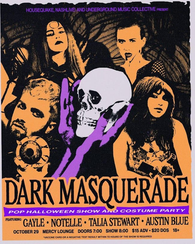 Dark Masquerade - Pop Halloween Show & Costume Party