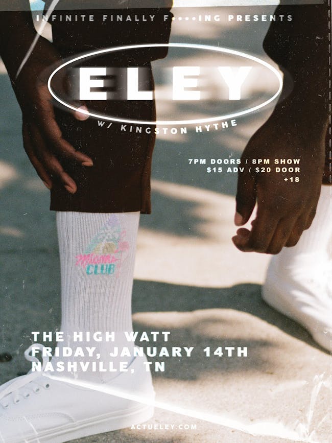 An Evening with E L E Y w/ Kingston Hythe