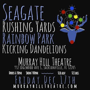 Seagate/Rushing Yards/Rainbow Park/Kicking Dandelions