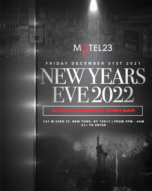 Motel 23 New Years  Eve 12/31