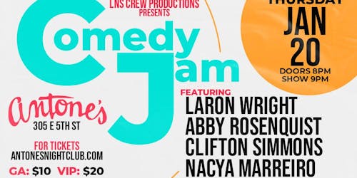Kydd Jones Comedy Jam Hosted by Lea'h Sampson and DJ ulovei