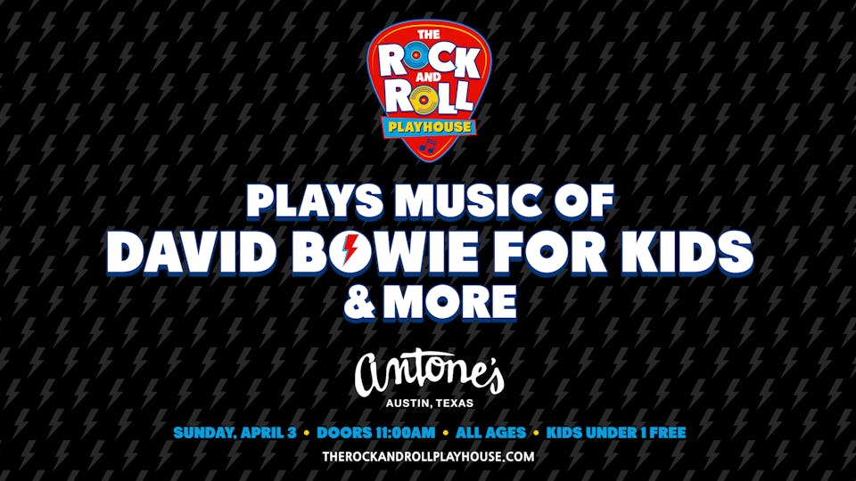 The Rock and Roll Playhouse Plays Music of David Bowie for Kids