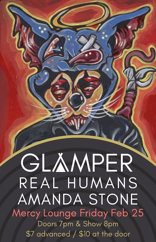 Glamper "Rat Race" Release Party w/ Amanda Stone & Real Humans