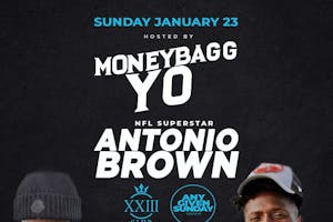 MoneyBagg Yo and Anthony Brown at Club 23  Miami 1/23