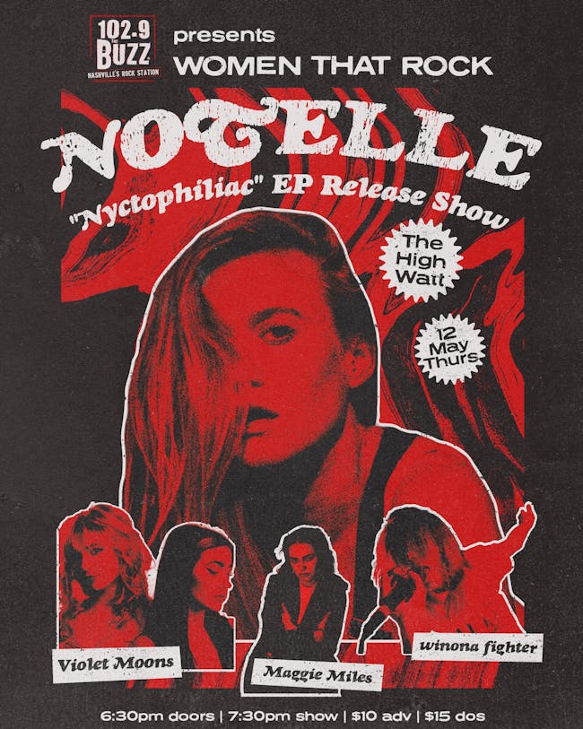 Notelle: "Nyctophiliac" EP Release Show