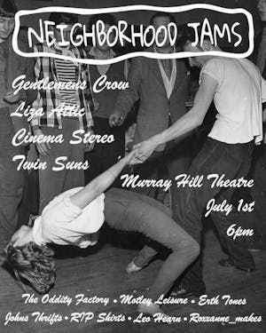 Neighborhood Jams Presents: Gentleman's Crow & More