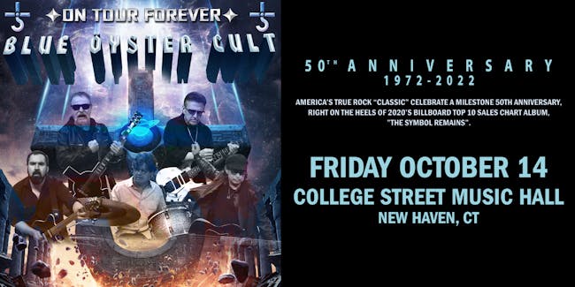 Blue Öyster Cult: 50th Anniversary Tour