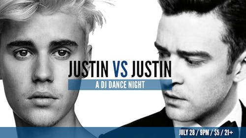 Justin Timberlake vs. Justin Bieber - A DJ Dance Party! Justin Timberlake vs. Justin Bieber - A DJ Dance Party!