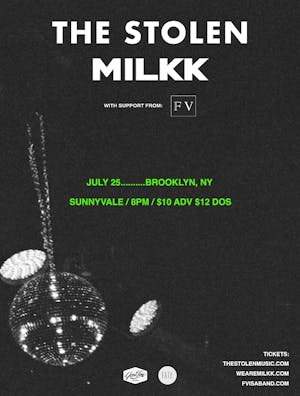 The Stolen, MILKK, FV, High Falls The Stolen, MILKK, FV, High Falls
