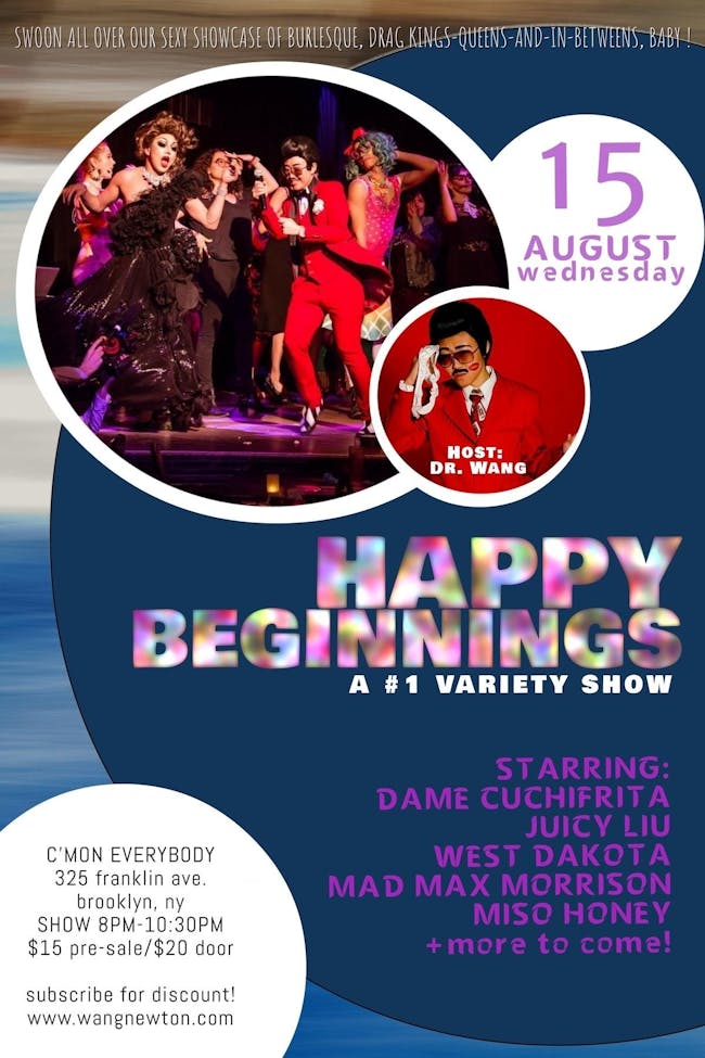 HAPPY BEGINNINGS #1 VARIETY SHOW HAPPY BEGINNINGS #1 VARIETY SHOW