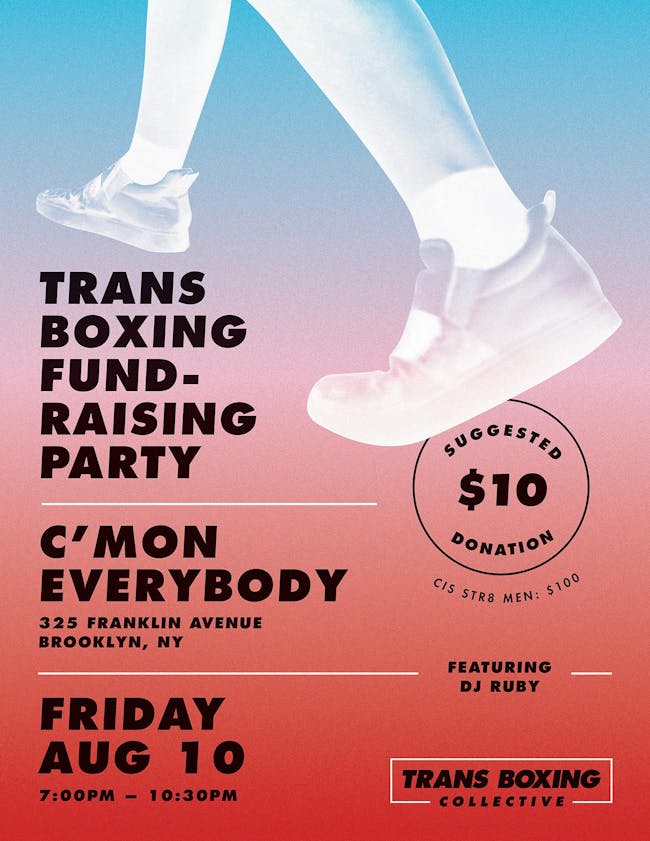Trans Boxing Fundraising Party Trans Boxing Fundraising Party