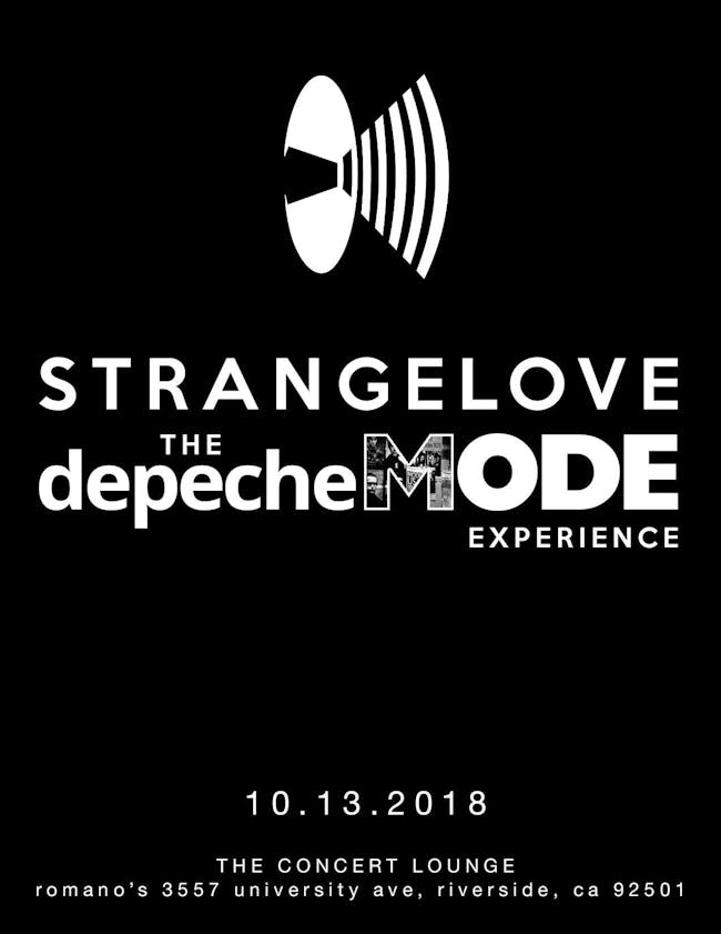 Strange Love Tribute to Depeche Mode Strange Love Tribute to Depeche Mode