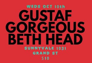 Gustaf, Gorgeous, Beth Head Gustaf, Gorgeous, Beth Head