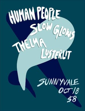 Human People/Slow Glows/Thelma/Lusterlit Human People/Slow Glows/Thelma/Lusterlit