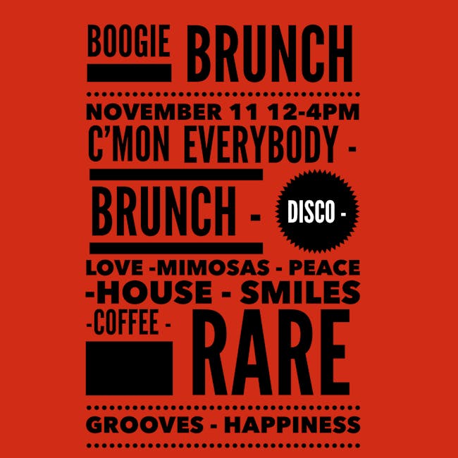Boogie Brunch Boogie Brunch