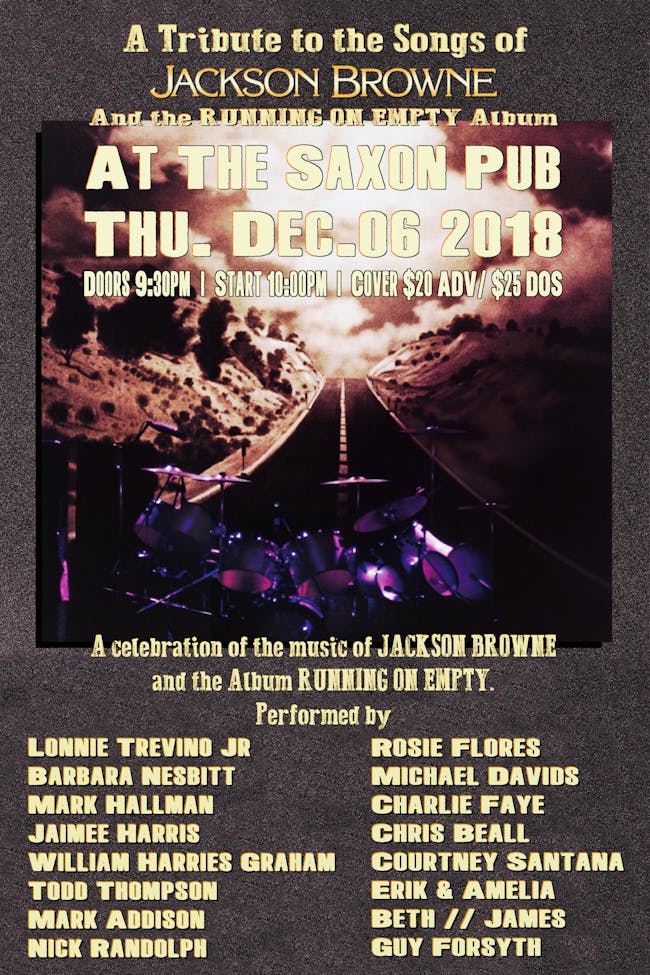 A Jackson Browne Tribute A Jackson Browne Tribute