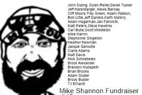Michael "Mike" Shannon Fundraiser show with 20 great local Artists Michael "Mike" Shannon Fundraiser show with 20 great local Artists