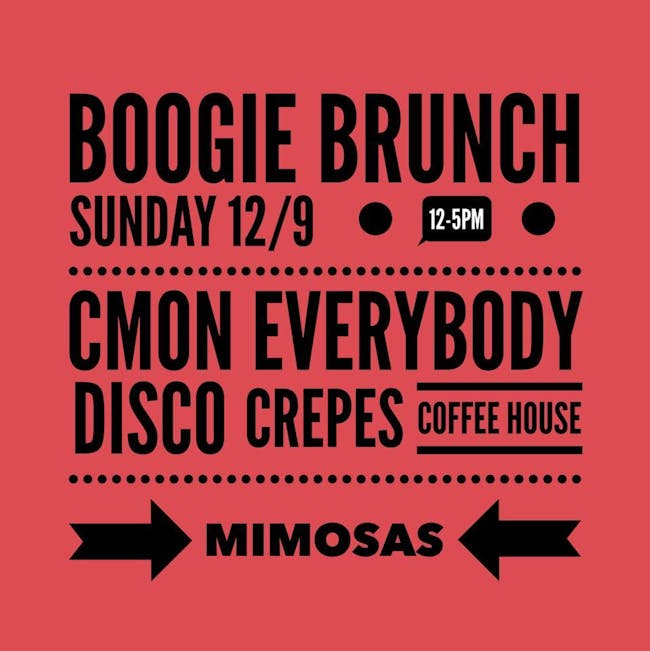 Boogie Brunch Boogie Brunch