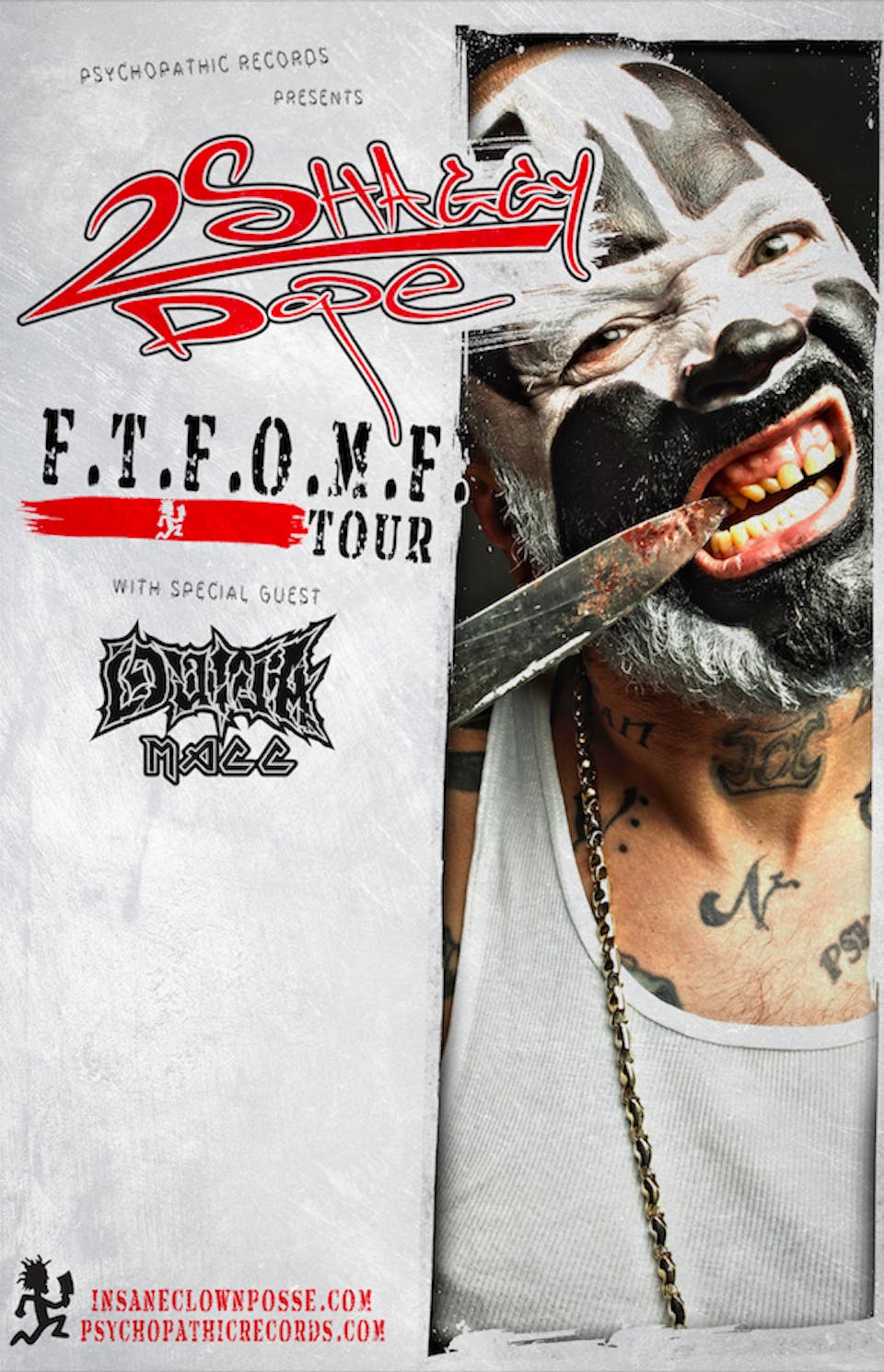 Insane Clown Posse’s SHAGGY 2 DOPE with special guests Ouija Macc and more Insane Clown Posse’s SHAGGY 2 DOPE with special guests Ouija Macc and more