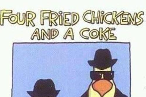 4 Fried Chickens & A Coke 4 Fried Chickens & A Coke