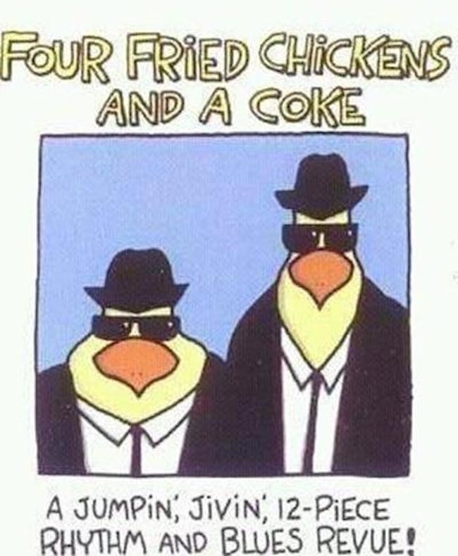4 Fried Chickens & A Coke 4 Fried Chickens & A Coke