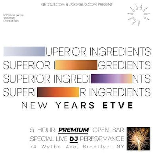 Superior Ingredients New Years Eve 2024