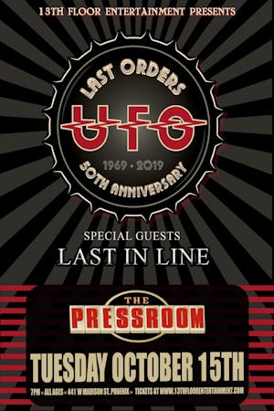 13th Floor Entertainment Ufo Tickets The Pressroom