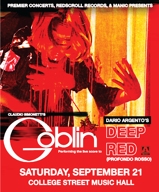 CANCELLED:Claudio Simonetti's Goblin: Performing the live score to Deep Red