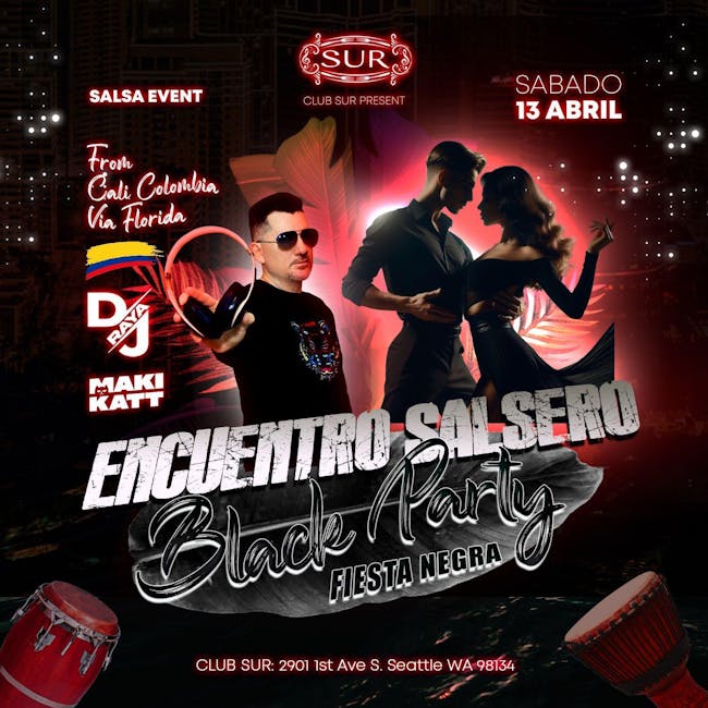 ENCUENTRO SALSERO - BLACK PARTY