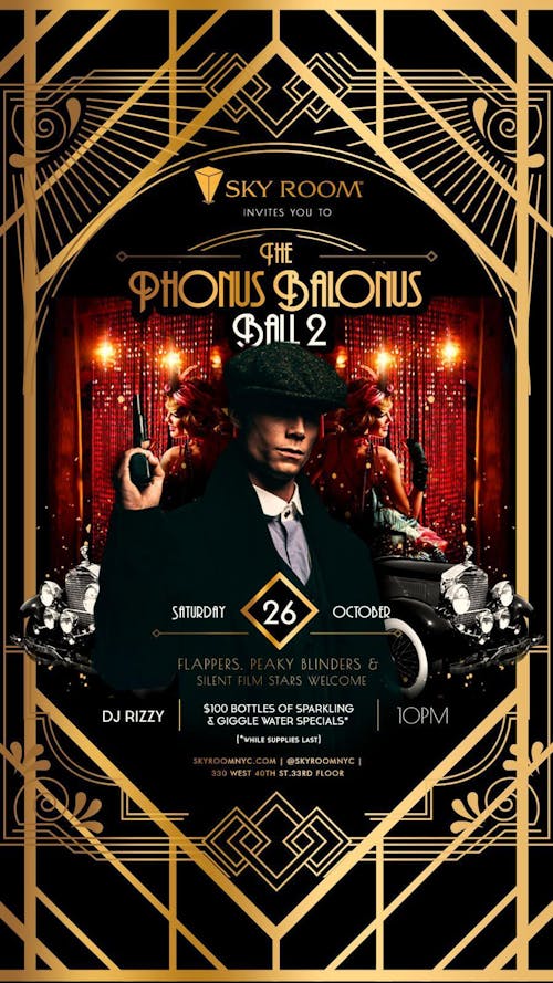 Phonus Balonus Ball Halloween Party At Sky Room Saturday 10