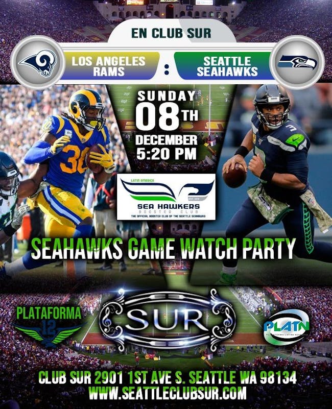SEAHAWKS WATCH PARTY!