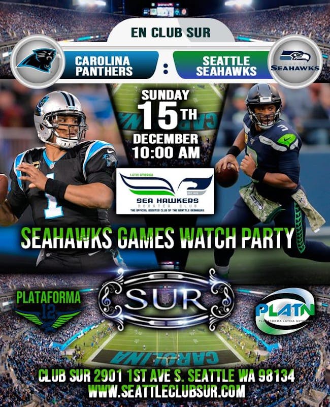 SEAHAWKS WATCH PARTY!